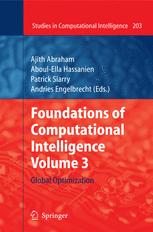 Foundations Of Computational Intelligence Volume 3 Global Optimization 1st Edition Vclav Snel