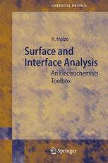 Surface And Interface Analysis An Electrochemists Toolbox 1st Edition Professor Dr Rudolf Holze Auth
