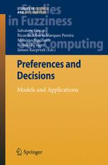 Preferences And Decisions Models And Applications 1st Edition Gianni Bosi