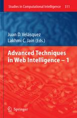 Advanced Techniques In Web Intelligence I 1st Edition Gastn Lhuillier