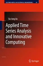 Applied Time Series Analysis And Innovative Computing 1st Edition Sioiong Ao Auth