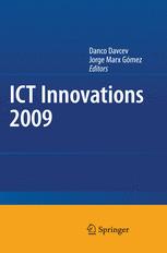 Ict Innovations 2009 1st Edition Jorge Marx Gmez Auth Danco Davcev