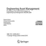 Engineering Asset Lifecycle Management Proceedings Of The 4th World Congress On Engineering Asset Management Wceam 2009 2830 September 2009 Jouko Heikkil