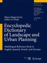 Encyclopedic Dictionary Of Landscape And Urban Planning Multilingual Reference Book In English Spanish French And German 1st Edition Klausjrgen Evert