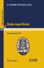 Onde Superficiali 1st Edition G Toraldi Di Francia Auth G Toraldo Di Francia Eds