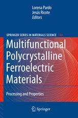 Multifunctional Polycrystalline Ferroelectric Materials Processing And Properties 1st Edition Professor Dr Lorena Pardo