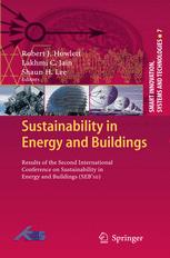 Sustainability In Energy And Buildings Results Of The Second International Conference On Sustainability In Energy And Buildings Seb10 1st Edition Rusdy Hartungi
