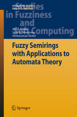 Fuzzy Semirings With Applications To Automata Theory 1st Edition Javed Ahsan