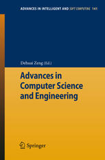 Advances In Computer Science And Engineering 1st Edition Shi Ronghui