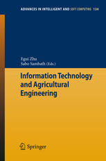 Information Technology And Agricultural Engineering 1st Edition Yubin Ji