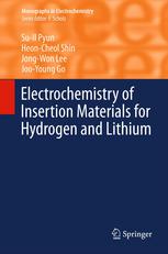 Electrochemistry Of Insertion Materials For Hydrogen And Lithium 1st Edition Suil Pyun