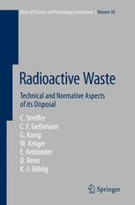 Radioactive Waste Technical And Normative Aspects Of Its Disposal 1st Edition Christian Streffer