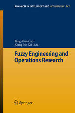 Fuzzy Engineering And Operations Research 1st Edition S H Nasseri