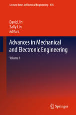 Advances In Mechanical And Electronic Engineering Volume 1 1st Edition Lihui Jin