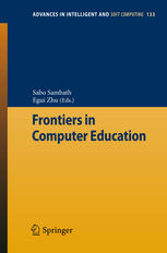 Frontiers In Computer Education 1st Edition Bai Juan Zhao Wu Auth