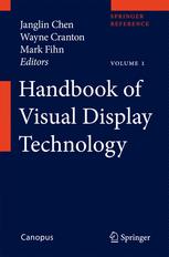 Handbook Of Visual Display Technology 1st Edition Timothy D Wilkinson Auth