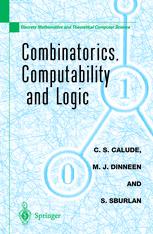 Combinatorics Computability And Logic Proceedings Of The Third International Conference On Combinatorics Computability And Logic Dmtcs01 1st Edition Frank Harary Auth