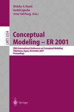 Conceptual Modeling Er 2001 20th International Conference On Conceptual Modeling Yokohama Japan November 2730 2001 Proceedings 1st Edition Qiming Chen