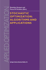 Stochastic Optimization Algorithms And Applications 1st Edition Jitka Dupaov Auth