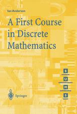 A First Course In Discrete Mathematics Ian Anderson