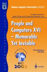 People And Computers Xvi Memorable Yet Invisible Proceedings Of Hci 2002 1st Edition Andrew F Monk Auth