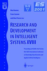 Research And Development In Intelligent Systems Xviii Proceedings Of Es2001 The Twentyfirst Sges International Conference On Knowledge Based Systems And Applied Artificial Intelligence Cambridge December 2001 1st Edition Derek Sleeman Auth