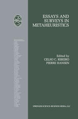 Essays And Surveys In Metaheuristics 1st Edition Celso C Ribeiro