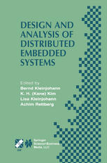 Design And Analysis Of Distributed Embedded Systems Ifip 17th World Computer Congress Tc10 Stream On Distributed And Parallel Embedded Systems Dipes 2002 August 2529 2002 Montral Qubec Canada 1st Edition Joo M Fernandes