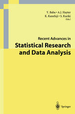 Recent Advances In Statistical Research And Data Analysis 1st Edition Chihiro Hirotsu Auth