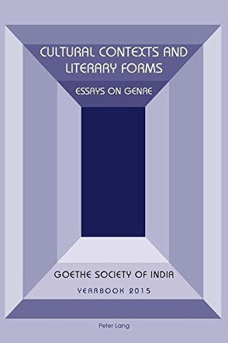 Cultural Contexts And Literary Forms Essays On Genre Bilingual Madhu Sahni Editor