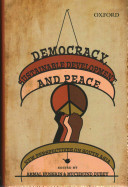 Democracy Sustainable Development And Peace New Perspectives On South Asia Akmal Hussain Muchkund Dubey