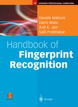 Handbook Of Fingerprint Recognition Davide Maltoni Dario Maio