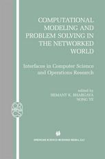 Computational Modeling And Problem Solving In The Networked World Interfaces In Computer Science And Operations Research 1st Edition J N Hooker Auth