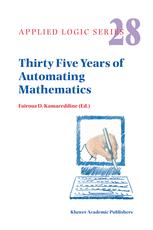 Thirty Five Years Of Automating Mathematics 1st Edition Fairouz D Kamareddine Eds
