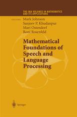 Mathematical Foundations Of Speech And Language Processing 1st Edition Stuart Geman