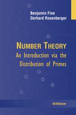 Number Theory An Introduction Via The Distribution Of Primes 1st Edition Benjamin Fine