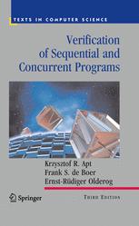 Verification Of Sequential And Concurrent Programs 3rd Krzysztof R Apt