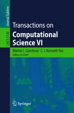 Transactions On Computational Science Vi 1st Edition Maged Marghany Auth