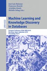 Machine Learning And Knowledge Discovery In Databases European Conference Ecml Pkdd 2010 Barcelona Spain September 2024 2010 Proceedings Part Ii 1st Edition Gjergji Kasneci
