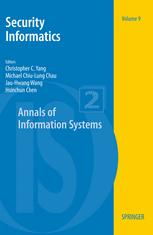 Security Informatics 1st Edition Yida Chen Ahmed Abbasi Hsinchun Chen Auth