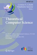 Theoretical Computer Science 6th Ifip Tc 1wg 22 International Conference Tcs 2010 Held As Part Of Wcc 2010 Brisbane Australia September 2023 2010 Proceedings 1st Edition Bart Jacobs Auth
