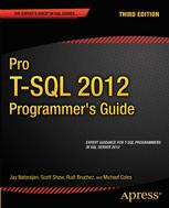 Pro Tsql 2012 Programmers Guide 3rd Edition Jay Natarajan