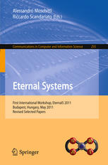 Eternal Systems First Internationalworkshop Eternals 2011 Budapest Hungary May 3 2011 Revised Selected Papers 1st Edition Annalena Lamprecht