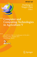 Computer And Computing Technologies In Agriculture V 5th Ifip Tc 5sig 51 Conference Ccta 2011 Beijing China October 2931 2011 Proceedings Part Ii 1st Edition Yueling Zhao