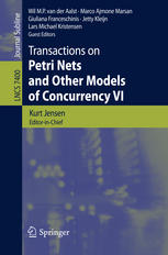 Transactions On Petri Nets And Other Models Of Concurrency Vi 1st Edition Josep Carmona Auth
