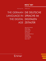 The German Language In The Digital Age 1st Edition Simon Eszter