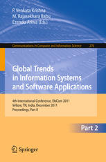 Global Trends In Information Systems And Software Applications 4th International Conference Obcom 2011 Vellore Tn India December 911 2011 Proceedings Part Ii 1st Edition Louise Perkins