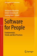 Software For People Fundamentals Trends And Best Practices 1st Edition Alexander Maedche