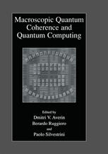 Macroscopic Quantum Coherence And Quantum Computing 1st Edition A J Leggett Auth