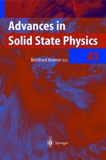 Advances In Solid State Physics 1st Edition Peter Michler Alper Kiraz